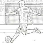 coloriage World Cup 2026 gratuit pour enfants