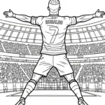 coloriage World Cup 2026 et découpage à imprimer