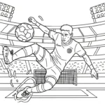 coloriage World Cup 2026 pour primaire