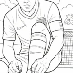 coloriage World Cup 2026 pour enfants