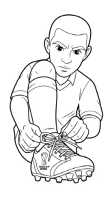 coloriage World Cup 2026 a dessiner et imprimer