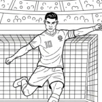 coloriage World Cup 2026 pour enfants a imprimer gratuit