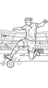 coloriage World Cup 2026 a imprimer gratuit