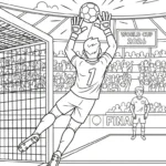 coloriage World Cup 2026 gratuit