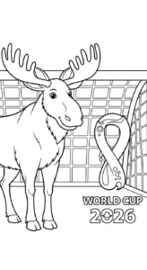 coloriage World Cup 2026 et apprentissage