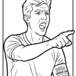 coloriage World Cup 2026 gratuit pour enfants