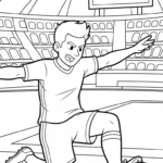 imprimer coloriage World Cup 2026 pour enfant