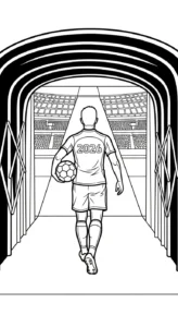 coloriage World Cup 2026 a imprimer gratuitement