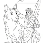 coloriage Zeus a dessiner en ligne