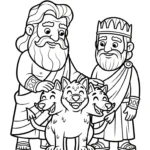 imprimer coloriage Zeus