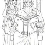 imprimer coloriage Zeus pour enfant
