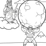 coloriage Zeus gratuit