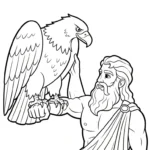 télécharger coloriage Zeus gratuit