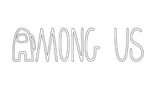 imprimer coloriage Among Us gratuit