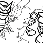 coloriage Among Us à imprimer gratuit