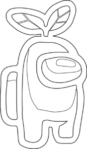 a imprimer coloriage Among Us gratuit