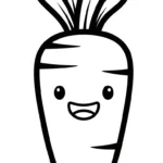 coloriage Legumes pour enfant de 7 ans