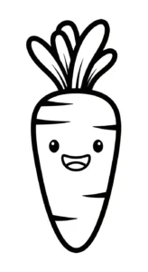 coloriage Legumes pour enfant de 7 ans