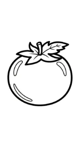 coloriage Legumes à imprimer