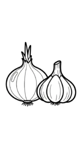 coloriage Legumes gratuit a imprimer