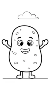 coloriage Legumes a imprimer gratuit