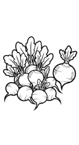 coloriage Legumes à imprimer pour enfant de 8 ans
