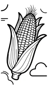 image pour coloriage Legumes enfant