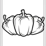 coloriage Legumes et decoupage