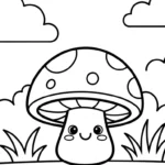 image de coloriage Legumes pour enfant
