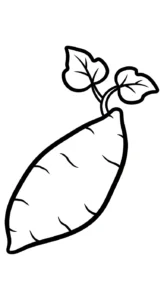 coloriage Legumes gratuit a imprimer