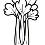 coloriage Legumes de pour enfants