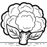 coloriage Legumes et dessin a imprimer