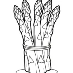 image de coloriage Legumes pour enfant