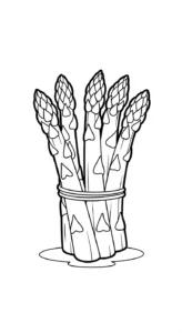 image de coloriage Legumes pour enfant