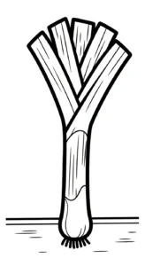 coloriage Legumes à imprimer kawaii