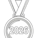 coloriage World Cup 2026 à imprimer pour enfant de 6 ans