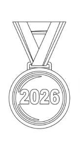coloriage World Cup 2026 à imprimer pour enfant de 6 ans