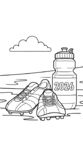 coloriage World Cup 2026 en ligne