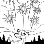 coloriage bambi updated pour primaire