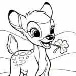 coloriage bambi updated gratuit en ligne