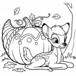 coloriage bambi updated à imprimer pour enfant de 6 ans