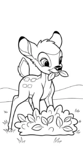 coloriage bambi updated gratuit en ligne