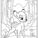 imprimer coloriage bambi updated