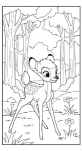 imprimer coloriage bambi updated