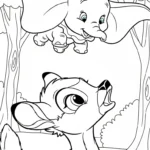 coloriage bambi updated d