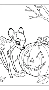 coloriage bambi updated à imprimer pdf