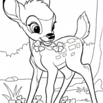 coloriage bambi updated a dessiner et imprimer
