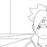 coloriage boruto updated gratuit