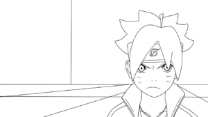 coloriage boruto updated gratuit