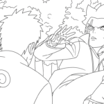 coloriage boruto updated pour enfant